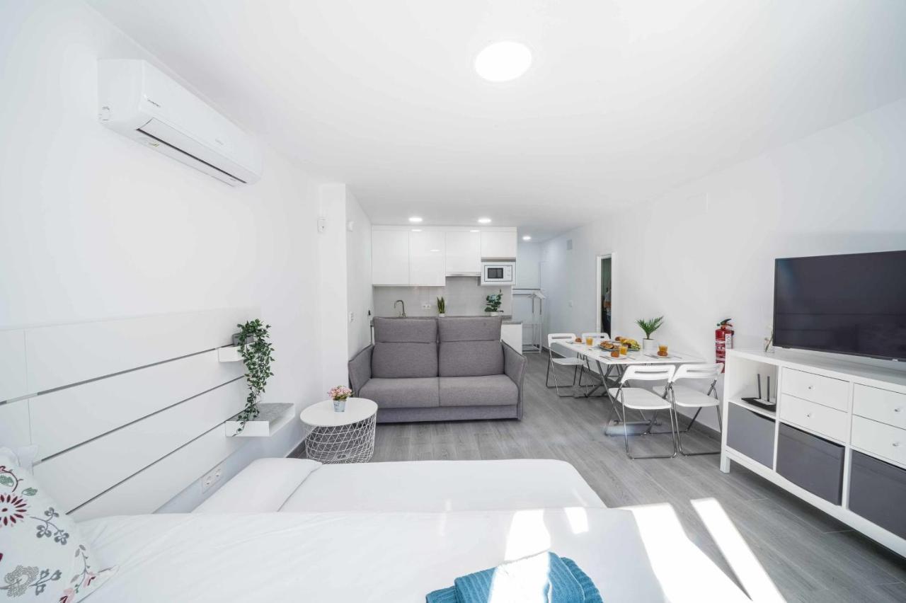 Ferienwohnung Balneario Pedregalejo Loft A Málaga Exterior foto